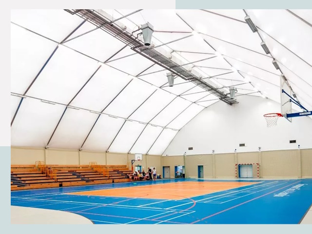 Строительство спортивных залов в Когалыме