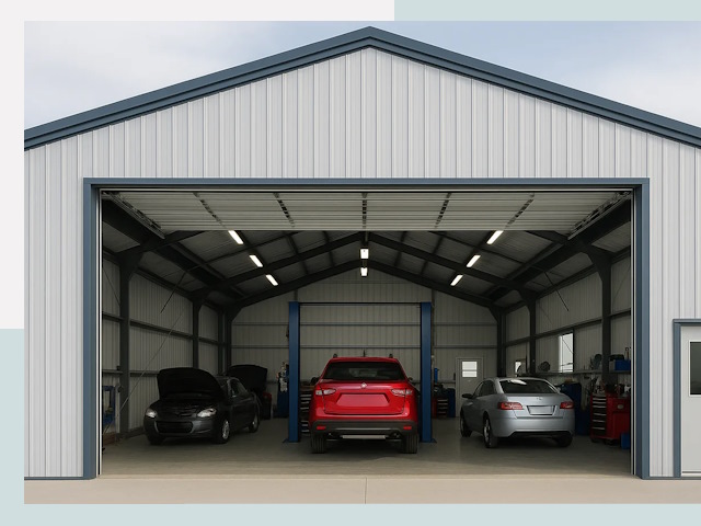 Ангары из сэндвич панелей от 620 руб. в Когалым