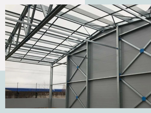 Каркасные ангары от СтальСтрой-Кгл по цене от 620 руб.