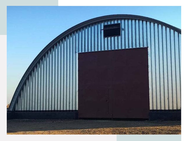 Бескаркасные ангары в Когалыме