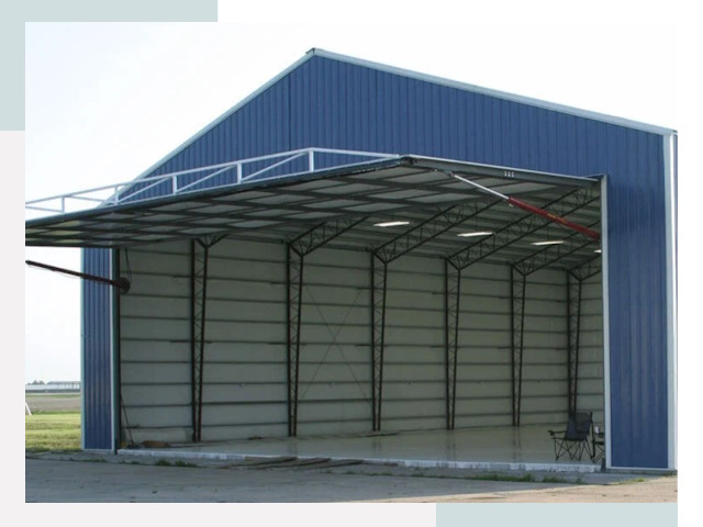 Прямо стенные ангары в Когалыме