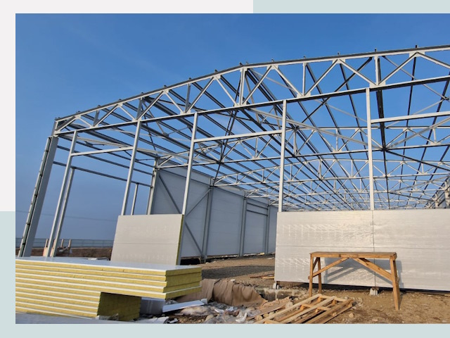 Утепленные ангары в Когалым от 620 руб. за м²