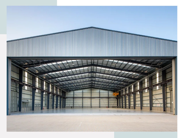 Большие ангары в Когалыме