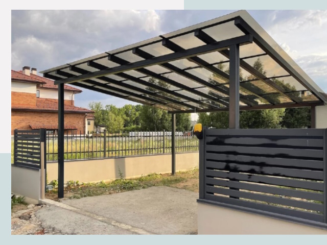 Металлические навесы в Когалым от 620 руб. за м²