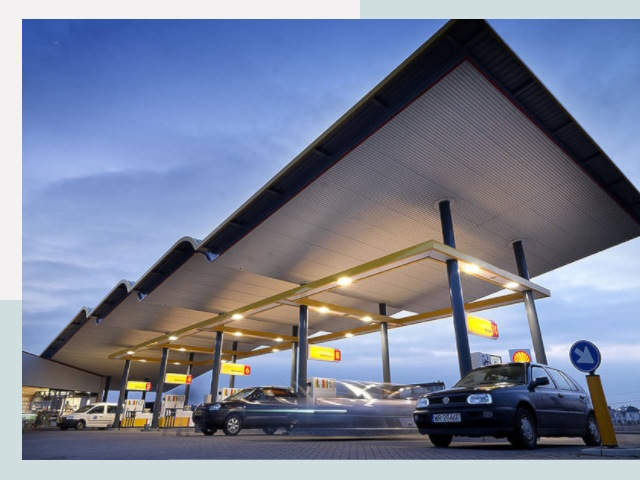 Навесы для АЗС в Когалым от 620 руб. - Защита и комфорт