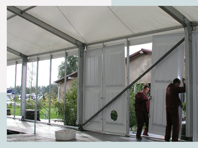 Быстро сборные шатры в Когалым от 620 руб. за м²